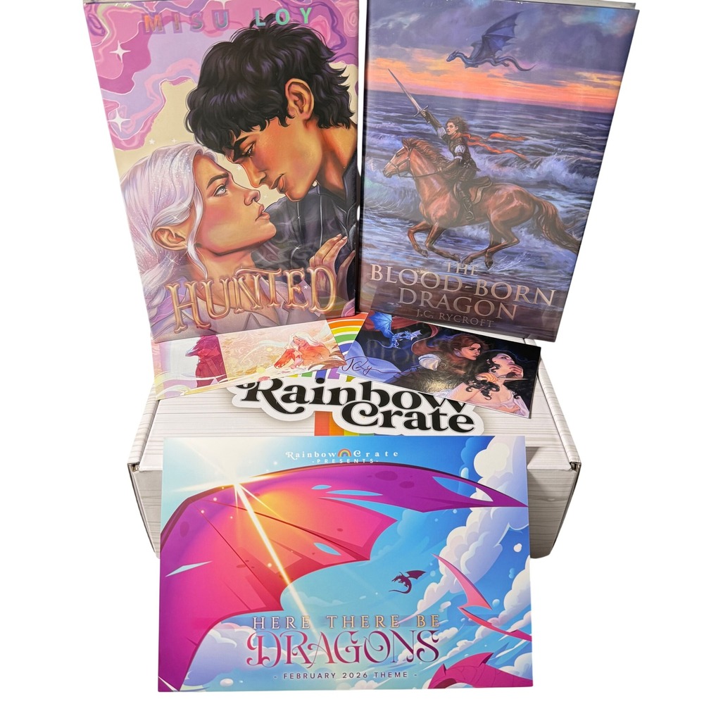 Rainbow Crate Here There Be Dragons Box Blood-Born Dragon Hunted Special Edition